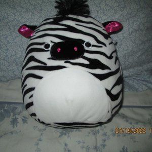 Squishmallow 8" Tracey the Zebra EXCLUSIVE Soft Sensory Summer Fun Plush NWT